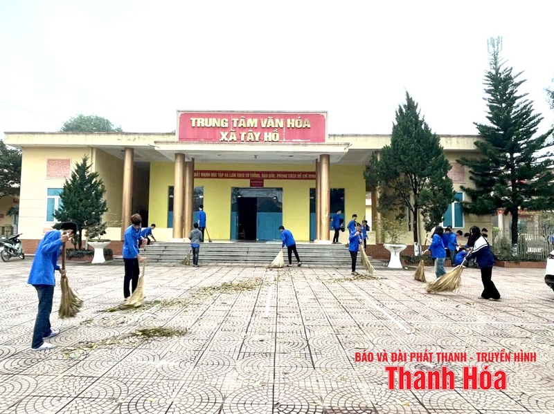 Dấu ấn màu xanh trên những nẻo đường