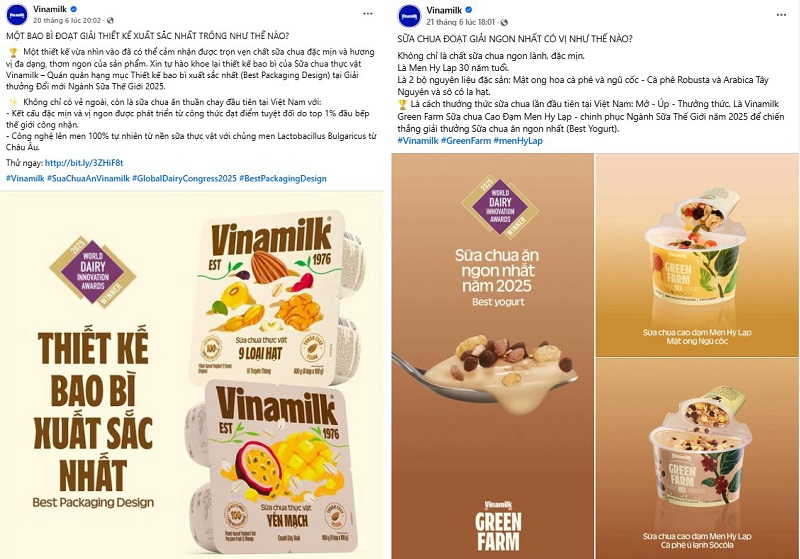 Vinamilk giành cú đúp giải thưởng quốc tế về cả “nội dung” và “hình thức”, sản phẩm “quán quân” có gì đặc biệt?