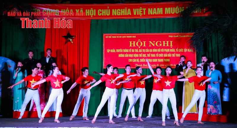 Khơi dậy niềm tin hướng thiện cho phạm nhân qua các hoạt động văn hóa, thể thao