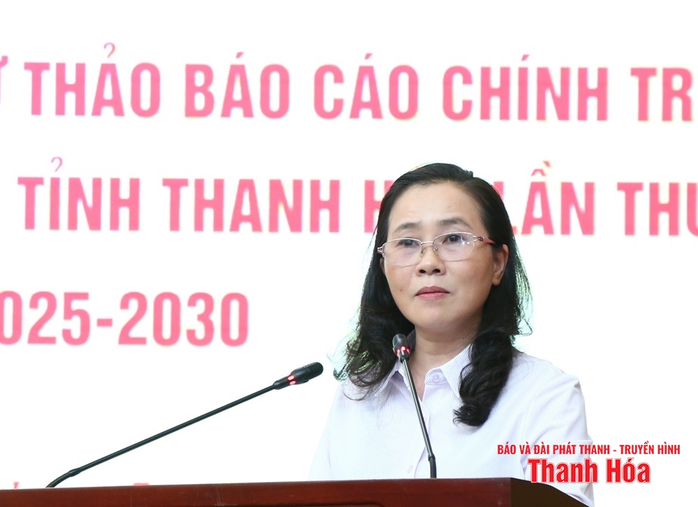 Góp ý, phản biện xã link vào m88 bhki dự thảo Báo cáo chính trị trình Đại link vào m88 bhki đại biểu Đảng bộ tỉnh Thanh Hóa lần thứ XX