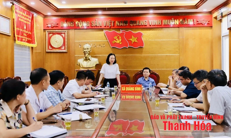 Đánh giá tình hình hoạt động y tế cơ sở sau khi vận hành chính quyền địa phương 2 cấp tại xã Quảng Bình