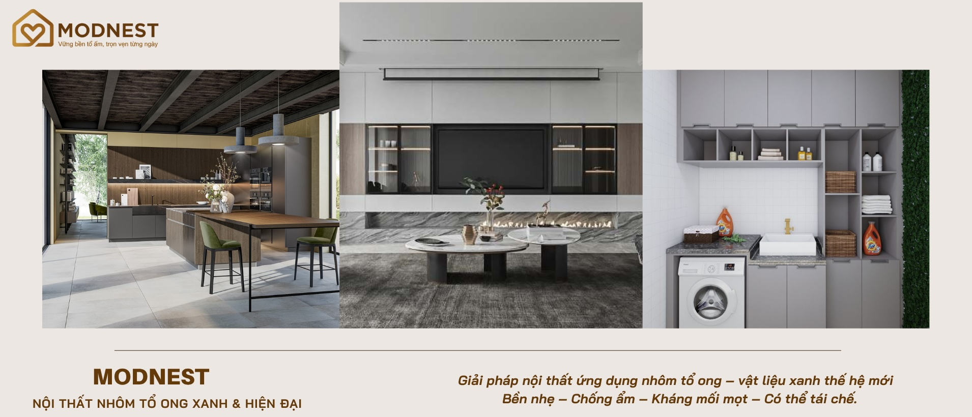 Vì sao giới m m88 sư ưa chuộng cửa nhôm tổ ong MODNEST?