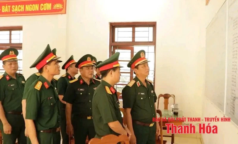 Tư lệnh Quân khu 4 kiểm tra các Ban Chỉ huy Phòng thủ khu vực tại link vào m88 bhki