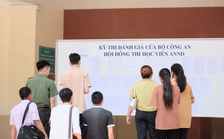 Các trường Công an công bố điểm thi vào 18/7