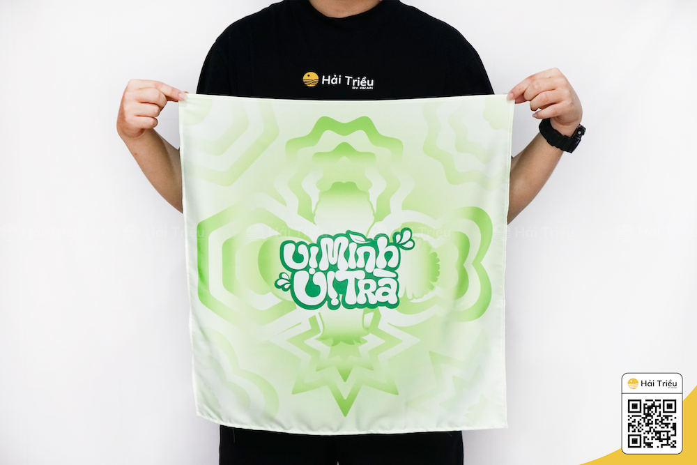 In Khăn Bandana Số Lượng Lớn tại Hải Triều: Báo Giá Tốt, Thiết Kế Không Giới Hạn