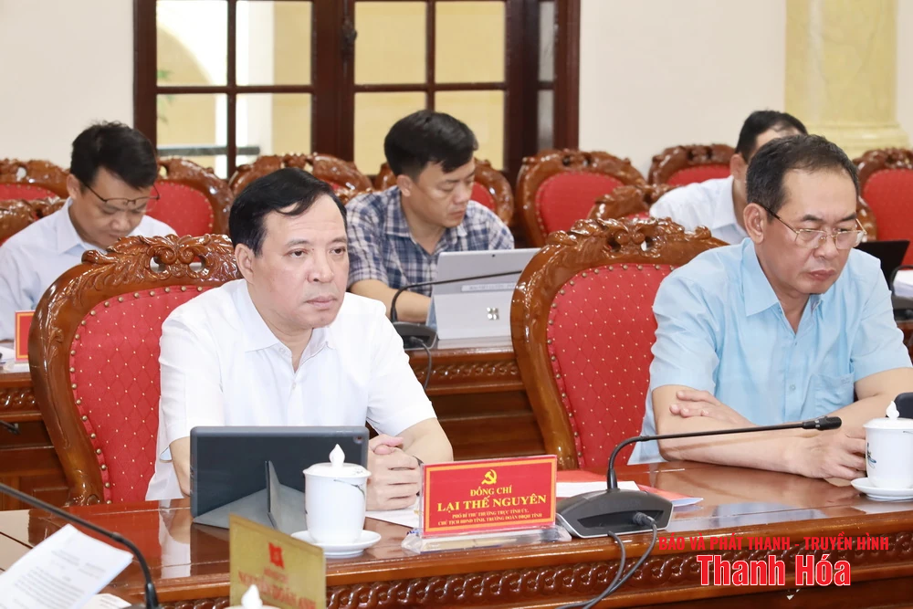 Ban Thường vụ Tỉnh ủy cho ý kiến về nhiều nội dung liên quan đến định hướng phát triển kinh tế - xã hội