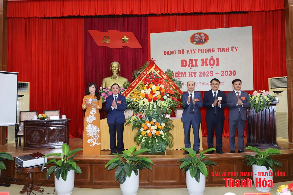 Đảng bộ Văn phòng Tỉnh ủy nhiệm kỳ 2025-2030: Tuyệt đối trung thành, đoàn kết, sáng tạo, tận tụy, chu đáo, giữ vững nguyên tắc