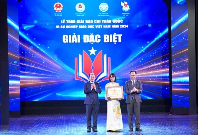 Phát động Giải báo chí toàn quốc Vì sự nghiệp giáo dục Việt Nam 2025