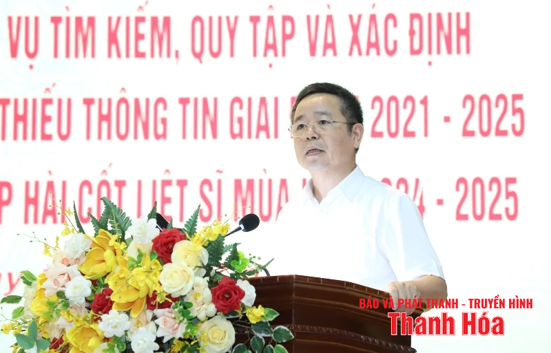 Phát huy cao độ trách nhiệm, nghĩa cử, làm tốt công tác tìm kiếm, quy tập hài cốt liệt sĩ