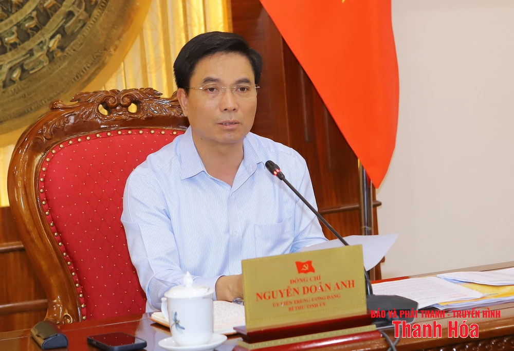 Ban Thường vụ Tỉnh ủy nghe báo cáo tiến độ chuẩn bị Đại hội Đảng bộ tỉnh lần thứ XX, nhiệm kỳ 2025-2030
