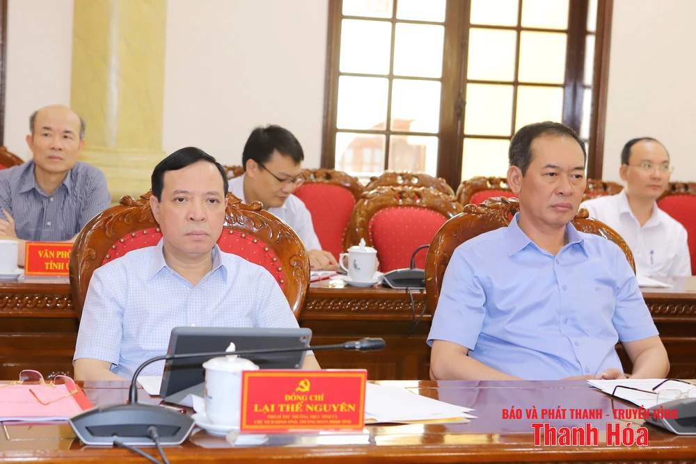 Ban Thường vụ Tỉnh ủy nghe báo cáo tiến độ chuẩn bị Đại hội Đảng bộ tỉnh lần thứ XX, nhiệm kỳ 2025-2030