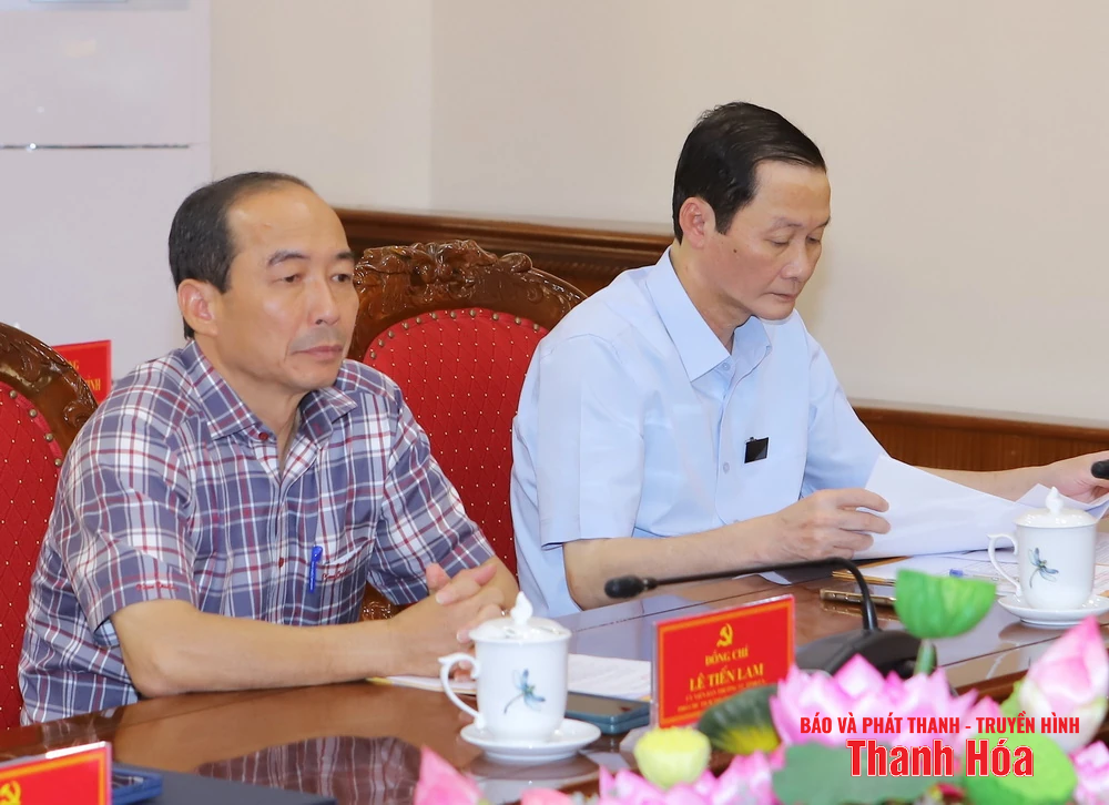 Ban Thường vụ Tỉnh ủy nghe báo cáo tiến độ chuẩn bị Đại hội Đảng bộ tỉnh lần thứ XX, nhiệm kỳ 2025-2030