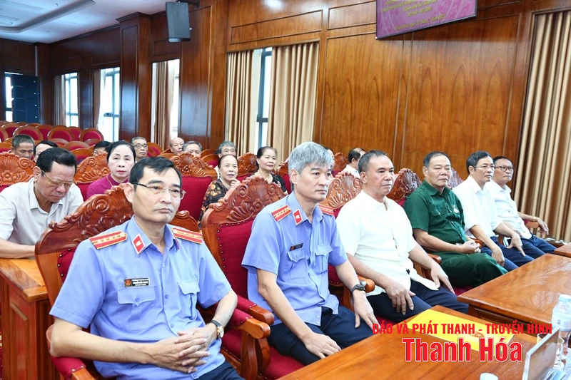 Gặp mặt cán bộ hưu trí ngành Kiểm sát Nhân dân tỉnh