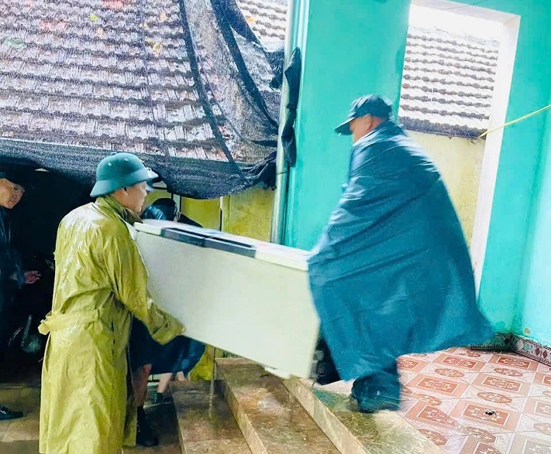 Nhiều hộ m88 cá cược thể thao trực tuyến bị ngập lụt do mưa lũ