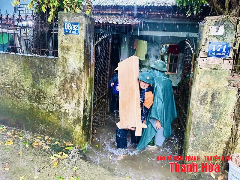 Nhiều hộ m88 cá cược thể thao trực tuyến bị ngập lụt do mưa lũ