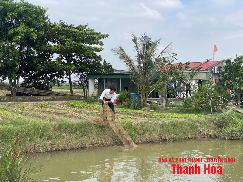 Người nhà cái m88 thuỷ sản chủ động ứng phó với mưa, bão