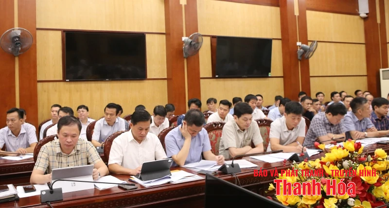 Kịp thời tháo gỡ khó khăn, vướng mắc phục vụ dự án Đường sắt tốc độ cao Bắc - Nam đoạn qua tỉnh Thanh Hoá