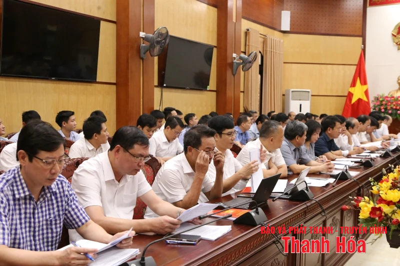 Kịp thời tháo gỡ khó khăn, vướng mắc phục vụ dự án Đường sắt tốc độ cao Bắc - Nam đoạn qua tỉnh Thanh Hoá