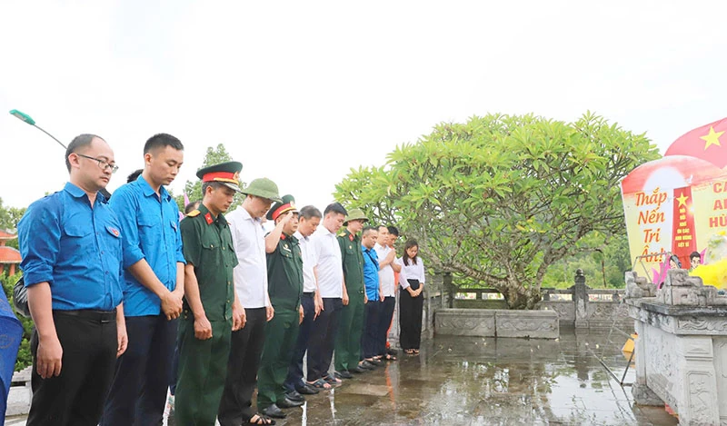 Công ty Nhiệt điện Nghi Sơn tri ân, tặng quà nhân Ngày Thương binh - Liệt sĩ