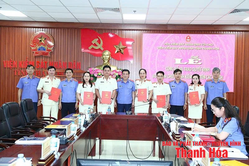 Viện Kiểm sát Nhân dân tỉnh Thanh Hóa: Hoàn thành xuất sắc nhiệm vụ thực hành quyền công tố, kiểm sát hoạt động tư pháp, phục vụ tốt nhiệm vụ chính trị của địa phương
