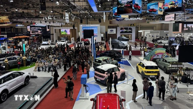 Triển lãm ôtô quốc tế GIIAS 2025 thúc đẩy tương lai ngành ôtô điện Indonesia