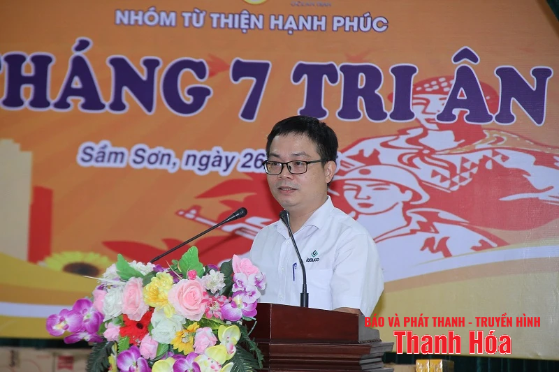 Nhiều hoạt động tri ân ý nghĩa nhân dịp 27/7 của Công ty CP Mía đường Lam Sơn