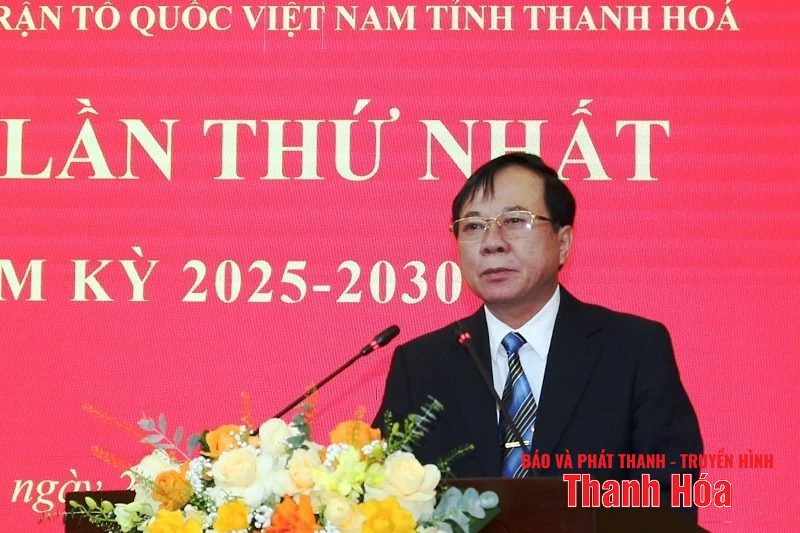 Đại hội Đảng bộ Ủy ban MTTQ tỉnh Thanh Hóa lần thứ nhất, nhiệm kỳ 2025-2030