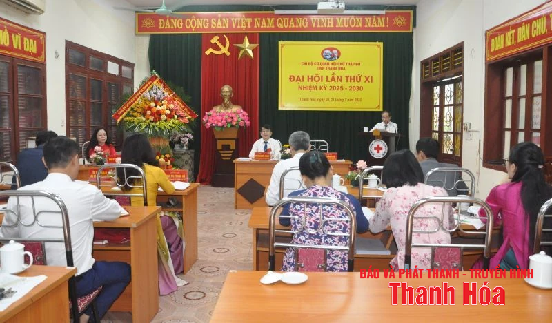 Đại hội Chi bộ Cơ quan Hội Chữ thập đỏ tỉnh link vào m88 mới nhất lần thứ XI, nhiệm kỳ 2025-2030