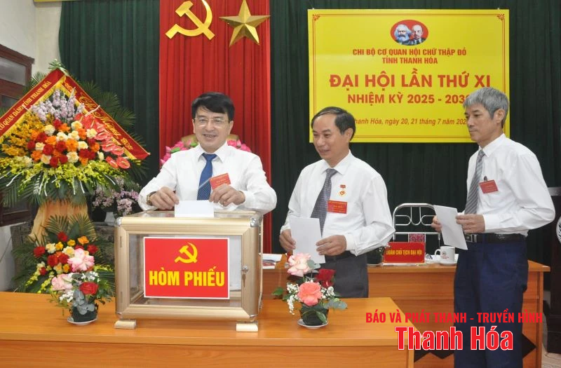 Đại hội Chi bộ Cơ quan Hội Chữ thập đỏ tỉnh link vào m88 mới nhất lần thứ XI, nhiệm kỳ 2025-2030
