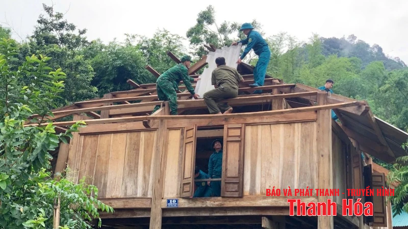 Bộ đội Biên phòng khẩn trương hỗ trợ Nhân dân ứng phó với bão số 3