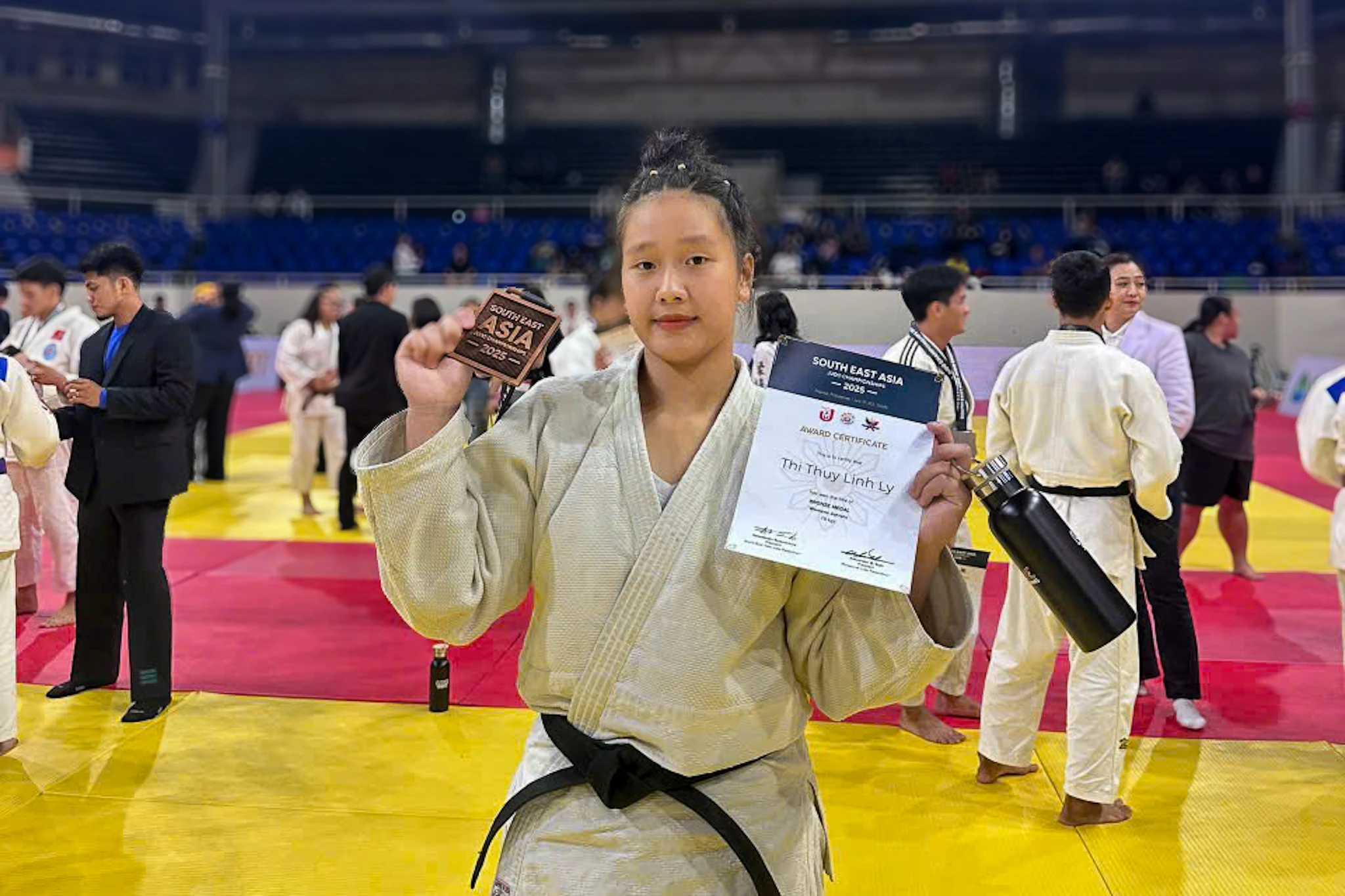 Judo Thanh Hoá góp công vào thành tích Nhất toàn đoàn của tuyển Việt Nam tại giải vô địch và vô địch trẻ Đông Nam Á 2025