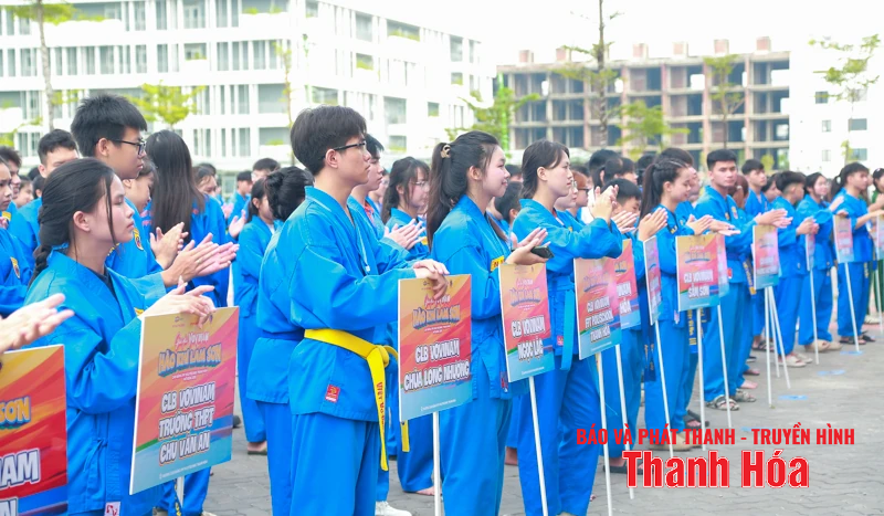 Lan tỏa tinh thần võ Việt qua m88 cá cược thể thao trực tuyến Vovinam “Hào khí Lam Sơn”