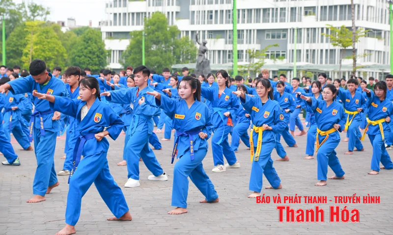 Lan tỏa tinh thần võ Việt qua m88 cá cược thể thao trực tuyến Vovinam “Hào khí Lam Sơn”