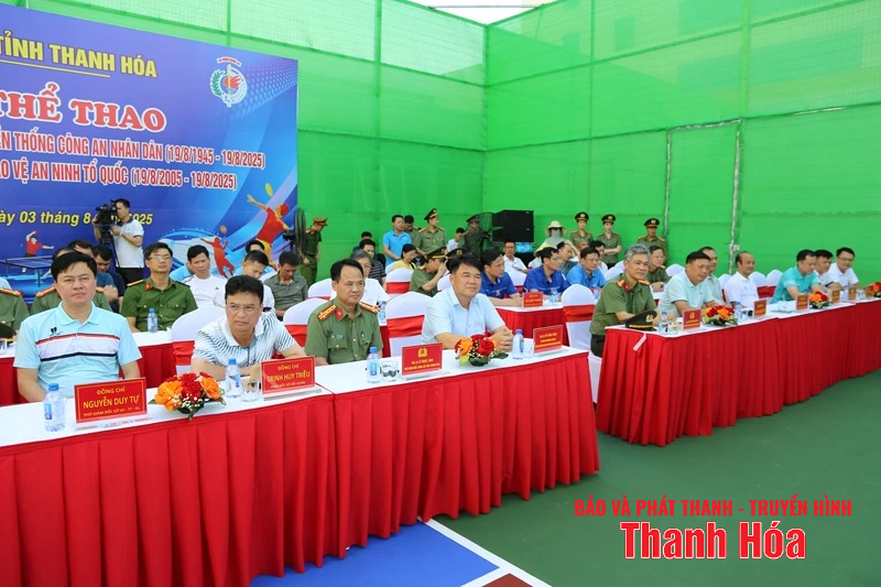Giải thể thao chào mừng 80 năm Ngày truyền thống Công an Nhân dân