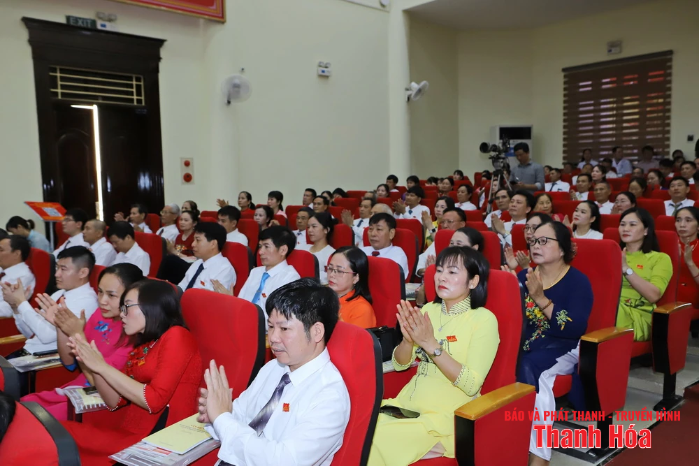 Bí thư Tỉnh ủy Nguyễn Doãn Anh: Đảng bộ xã Yên Định cần làm mới các động lực tăng trưởng truyền thống, thúc đẩy các động lực tăng trưởng mới