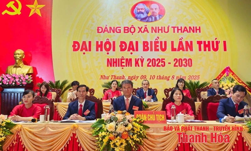 Đại hội đại biểu Đảng bộ xã Như Thanh lần thứ I, nhiệm kỳ 2025-2030