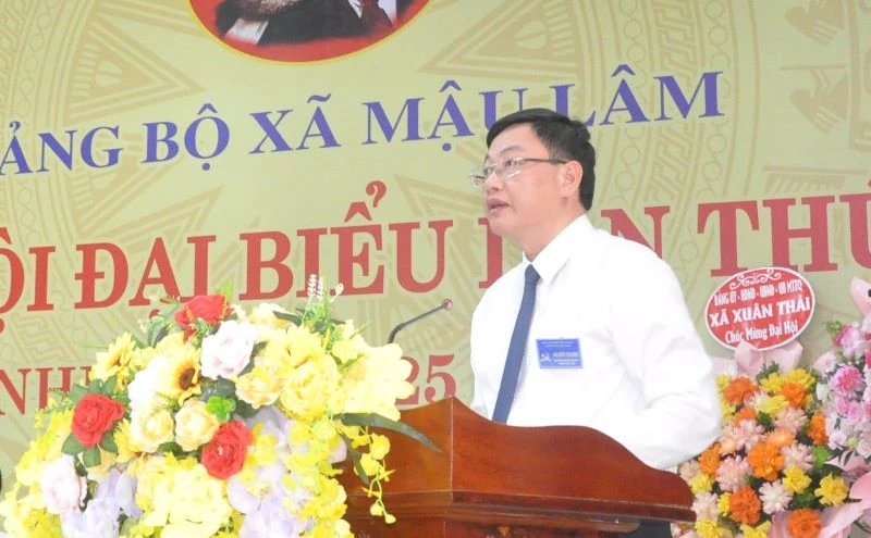 Phấn đấu đến năm 2030 xã Mậu Lâm đạt chuẩn Nông thôn mới nâng cao