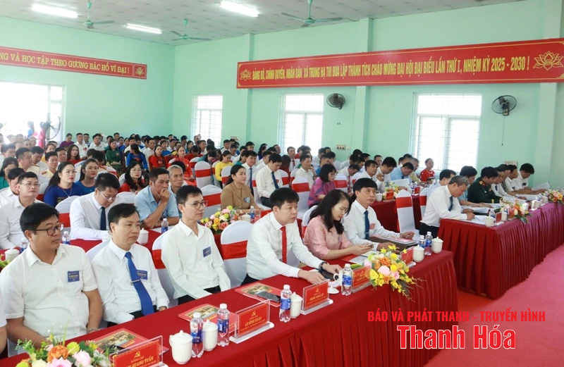 Phát huy sức mạnh đại đoàn kết và ý chí tự lực, tự cường phấn đấu xây dựng Trung Hạ trở thành xã khá của khu vực miền núi