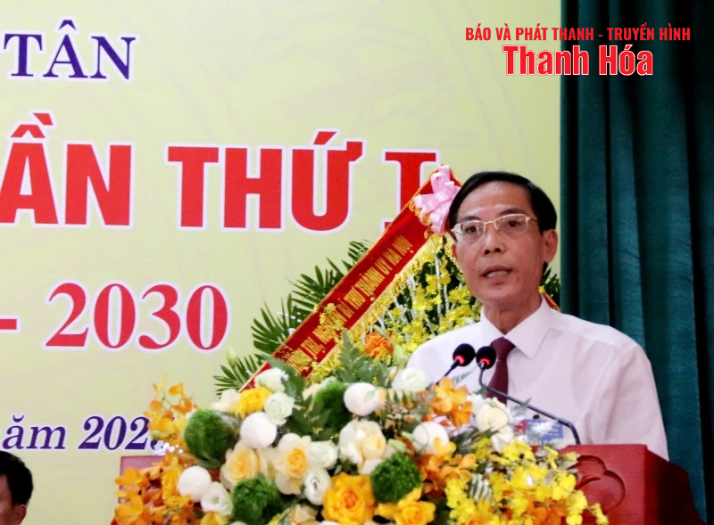 Đại hội Đại biểu Đảng bộ xã Định Tân lần thứ I, nhiệm kỳ 2025-2030