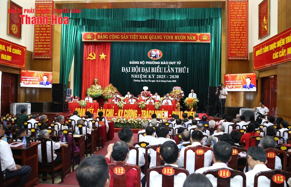 Thực hiện thắng lợi các mục tiêu Đại hội, xây dựng phường Đào Duy Từ trở thành kiểu mẫu