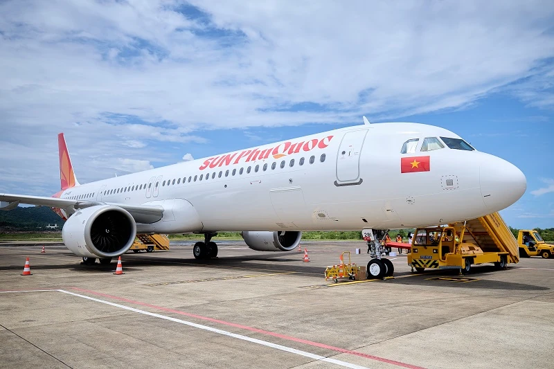 Lộ diện máy bay Airbus A321NX đầu tiên của Sun PhuQuoc Airways, khởi đầu cho đội 8 tàu bay cất cánh trong năm 2025
