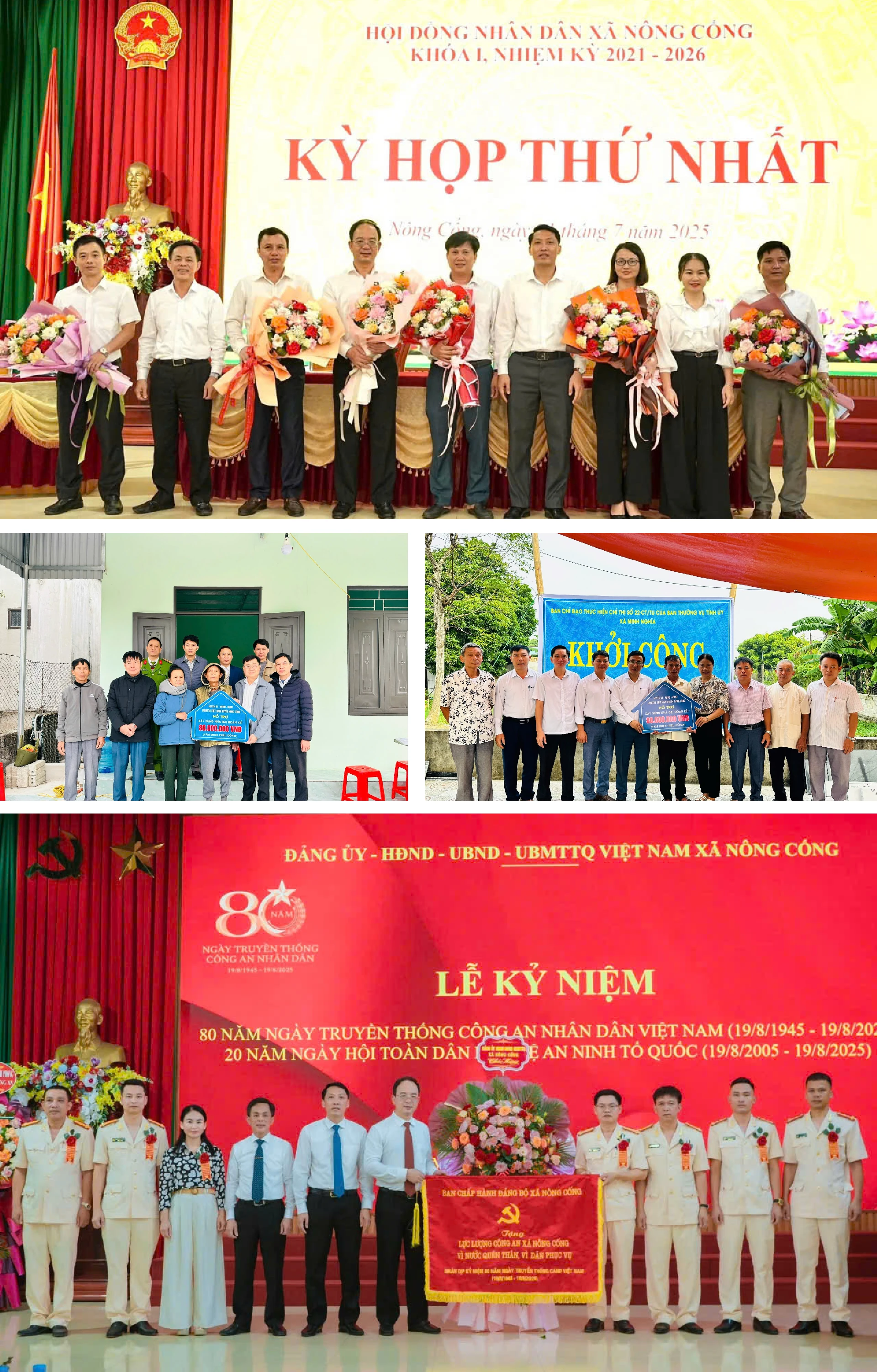 Xã Nông Cống: Nhiệm kỳ mới, niềm tin, động lực, khát vọng lớn