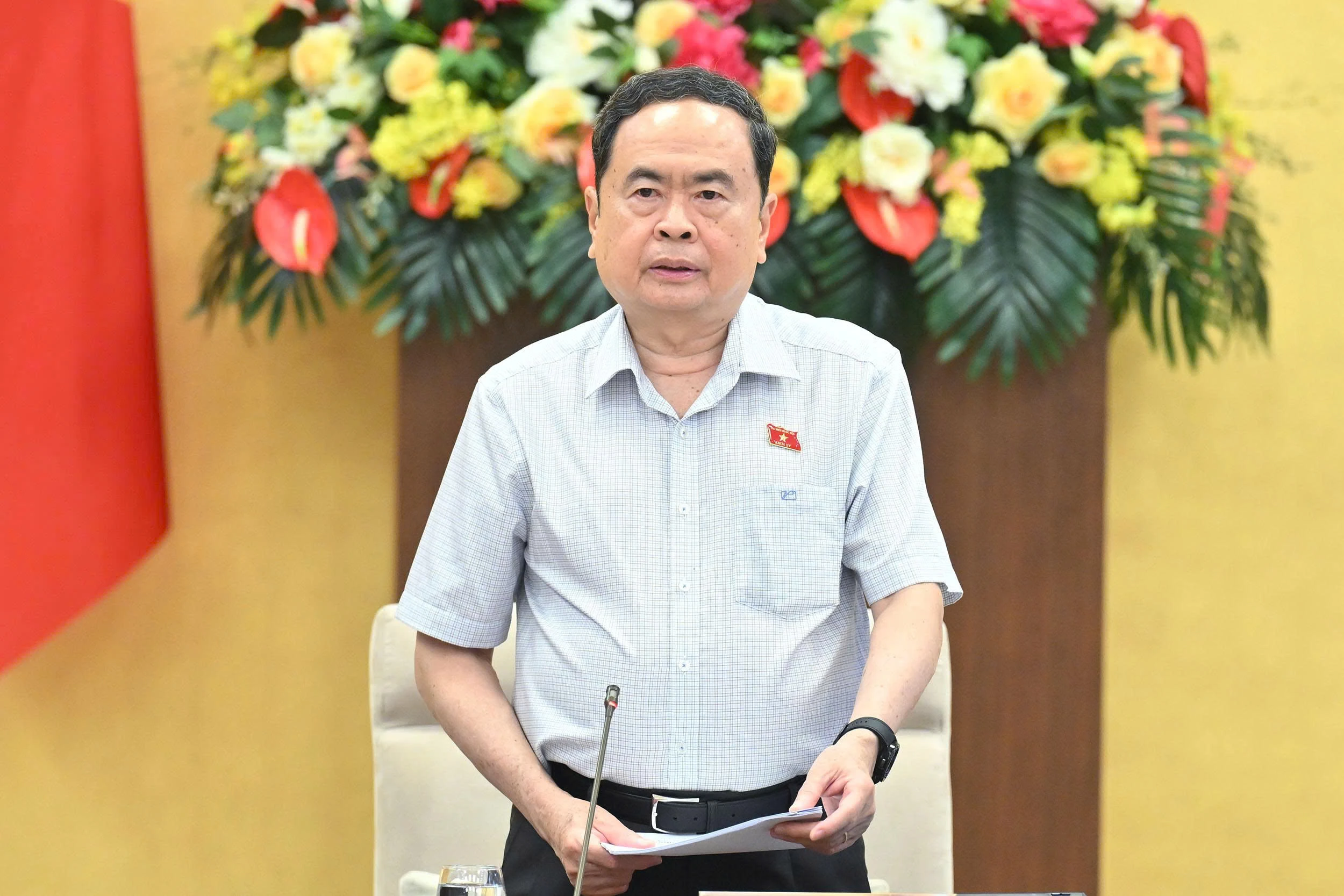 Ủy ban Thường vụ Quốc hội khai mạc Phiên họp thứ 48