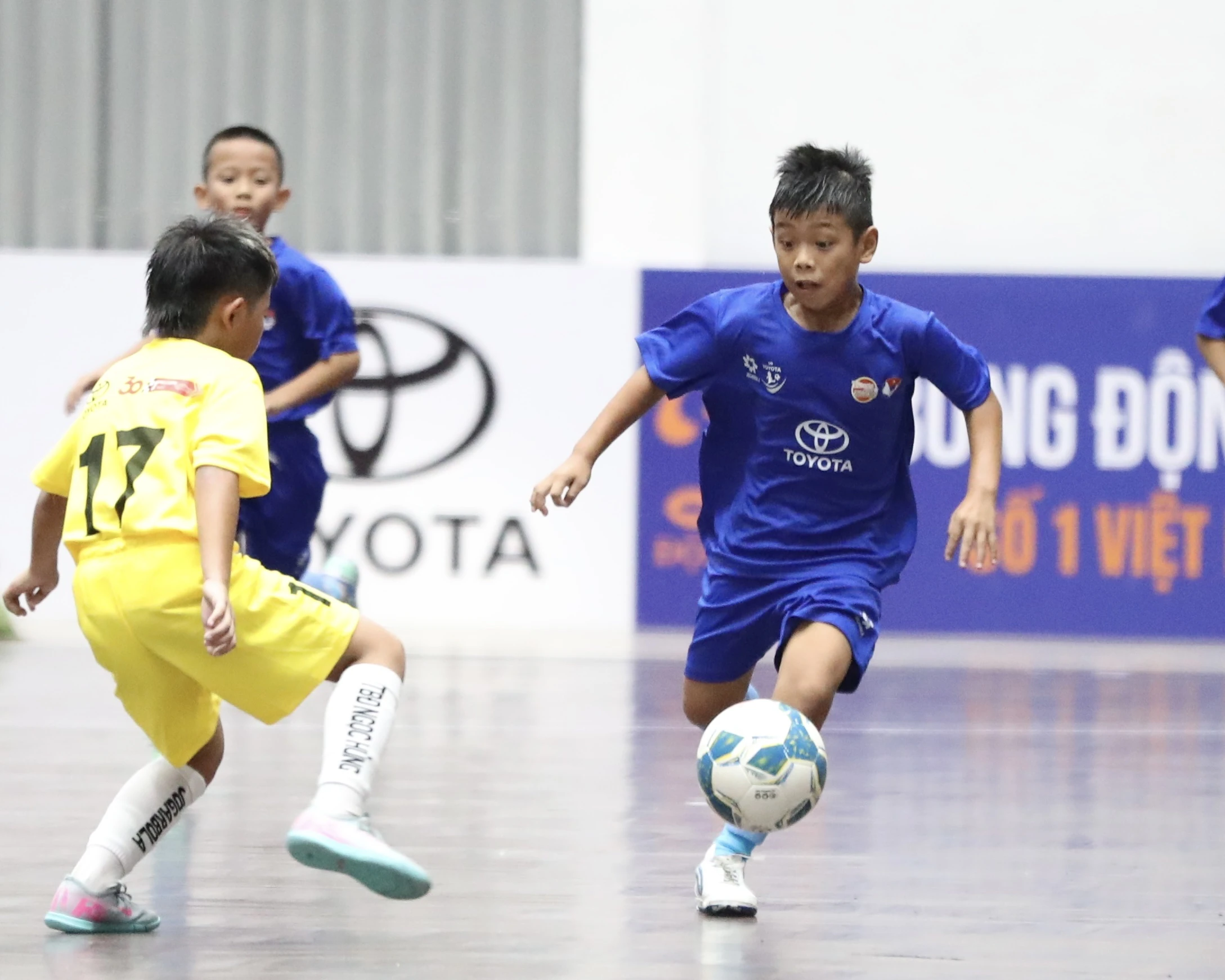 U9 Việt Hùng Thanh Hoá thắng đậm trận ra quân tại giải U9 toàn quốc 2025