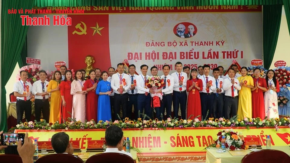 Đại hội đại biểu Đảng bộ xã Thanh Kỳ lần thứ I, nhiệm kỳ 2025-2030