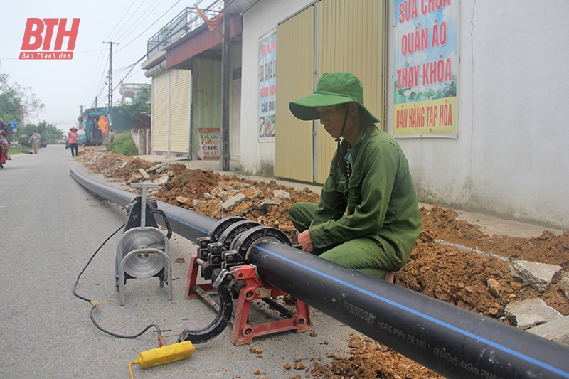 Huyện Hậu Lộc hoàn thành chỉ tiêu nước sạch, góp phần đưa 3 xã cuối cùng về đích nông thôn mới