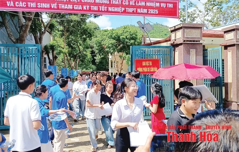 99,49% thí sinh Thanh Hóa đỗ tốt nghiệp THPT năm 2025