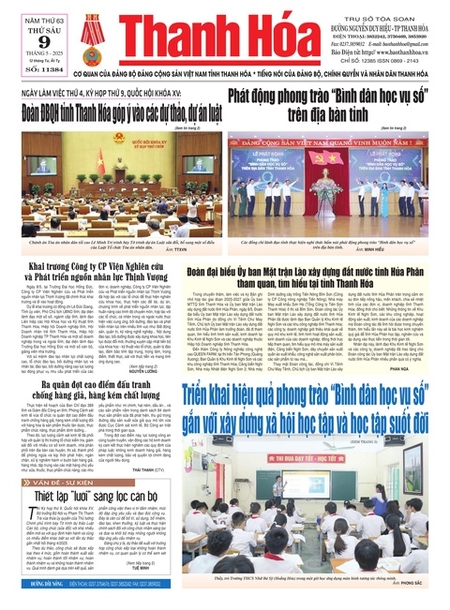 Số 11384 - Thứ Sáu, ngày 09/05/2025