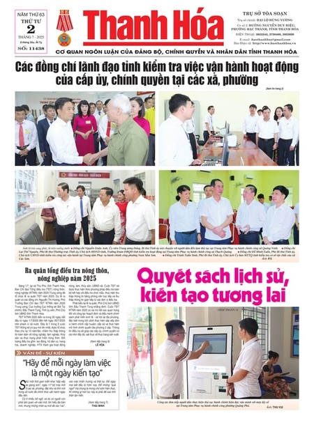 Số 11438 - Thứ Tư, ngày 02/07/2025