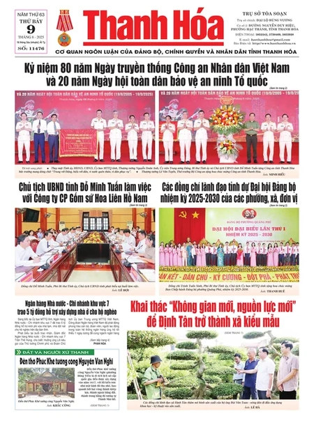 Số 11476 - Thứ Bảy, ngày 09/08/2025